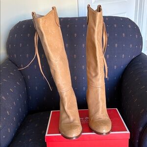 Coach western Knee-High Leather Boots sz 7